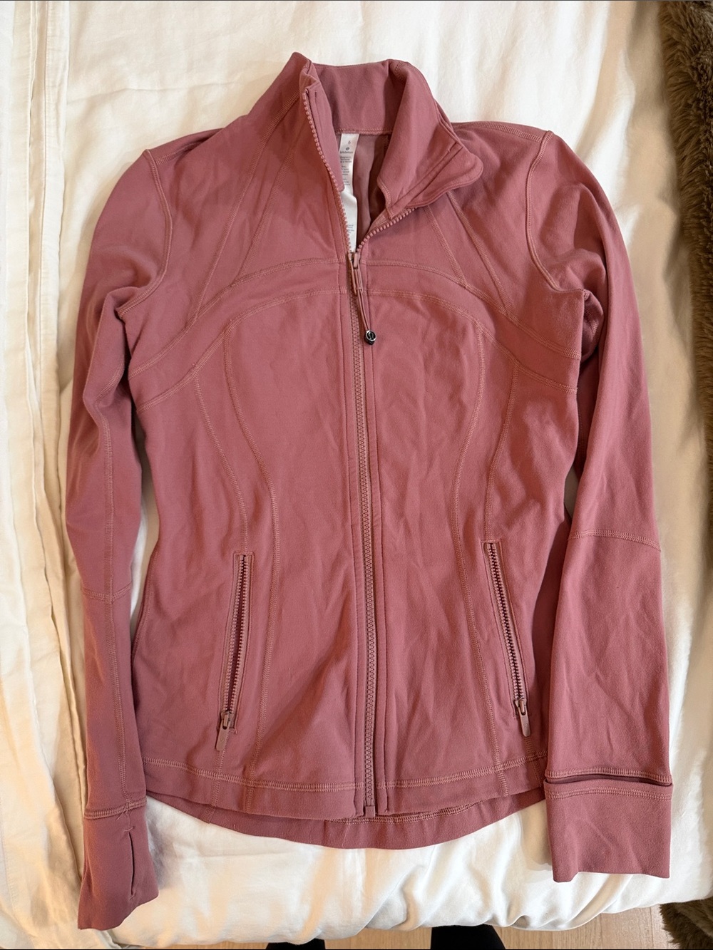 Lululemon Mauve Define Zip-Up Jacket